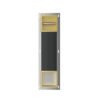 Rocko toiletrolhouder zonder klep en reserverolhouder inbouw geborsteld messing - Inbouwaccessoires | Lapy