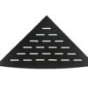 InWall hoekplanchet 29 x 29 cm mat zwart - Doucheaccessoires | Lapy