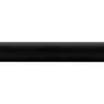 UniMatch sifon verlengbuis 20 cm met kraag mat zwart - Sifons wastafels | Lapy