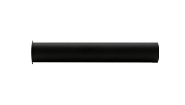 UniMatch sifon verlengbuis 20 cm met kraag mat zwart - Sifons wastafels | Lapy