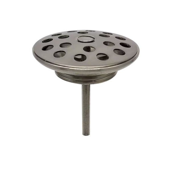 Korv open afvoerplug rooster 5/4″ geborsteld staal - Afvoerpluggen wastafels | Lapy