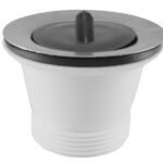 losse kunststof plug 11/2”x70mm wit - Pluggen en zeefjes | Lapy