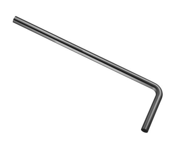 UniMatch vloerbuis 75 x 22 x 3,2 cm gunmetal - Vloerbuizen | Lapy
