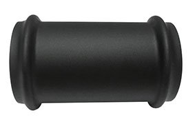 UniMatch buisverbinder 32 mm mat zwart