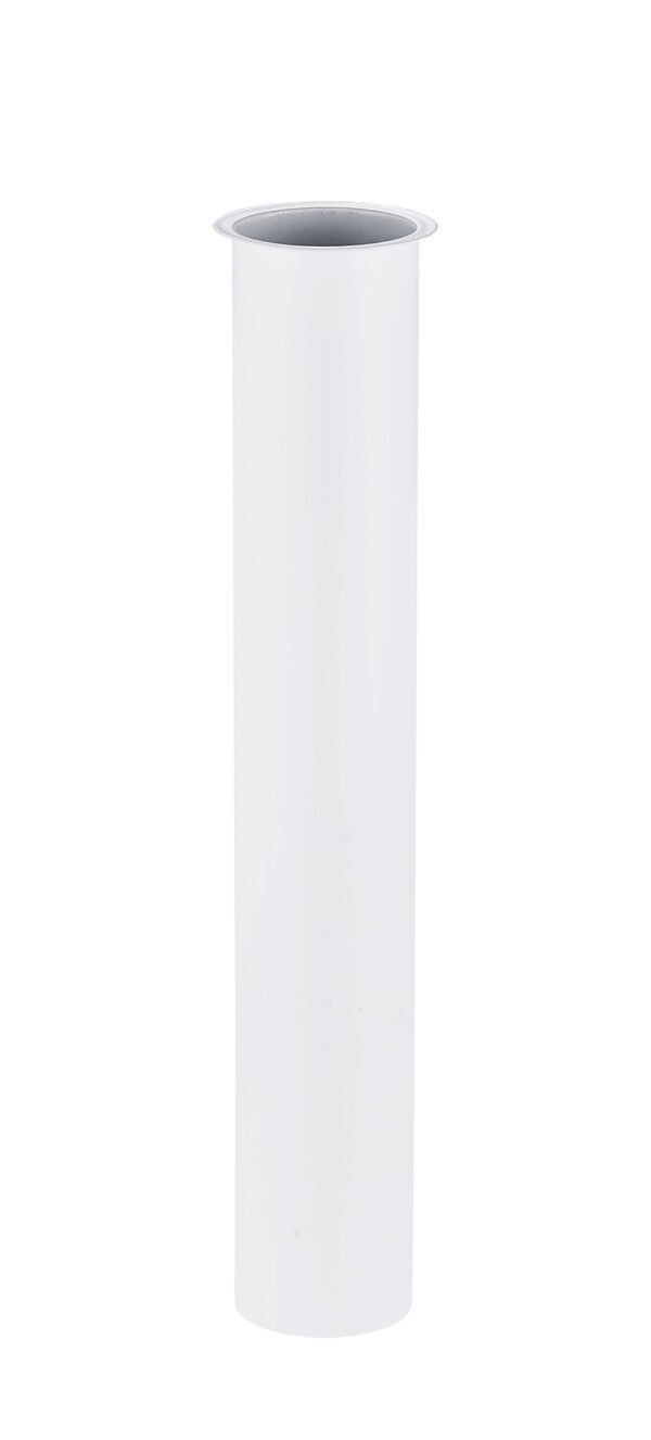UniMatch sifon verlengbuis 20 cm met kraag mat wit - Wastafels | Lapy
