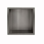 Demis inbouwnis 30 x 30 x 7 cm gunmetal PVD - Inbouwnissen | Lapy