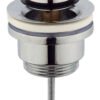 Eco clickwaste afvoerplug 5/4″ chroom - Afvoerpluggen wastafels | Lapy