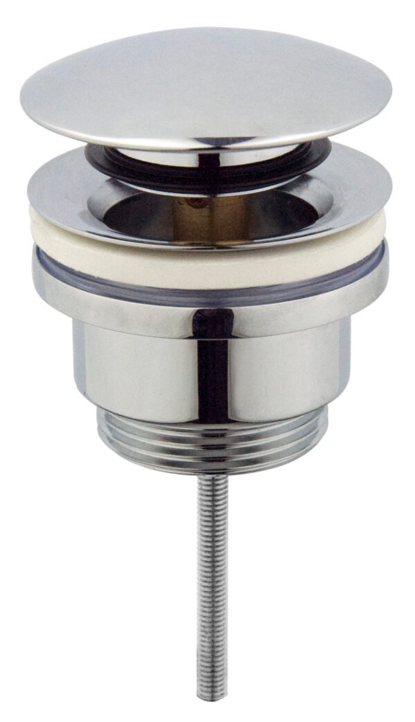 Eco clickwaste afvoerplug 5/4″ chroom - Afvoerpluggen wastafels | Lapy
