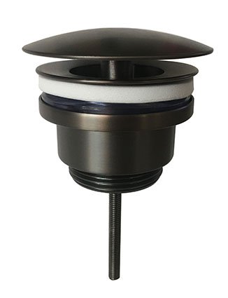 UniMatch open afvoerplug 5/4'' gunmetal