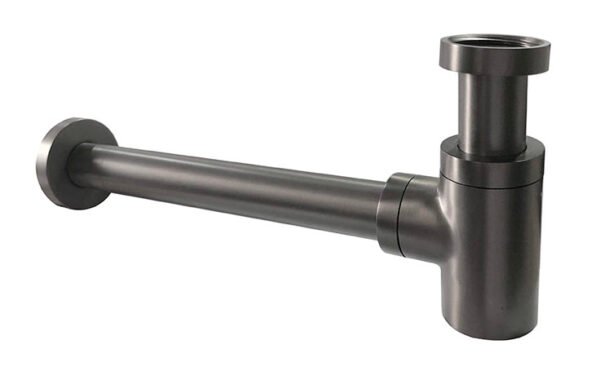 UniMatch fonteinsifon 5/4″ x 32 mm gunmetal - Sifons wastafels | Lapy