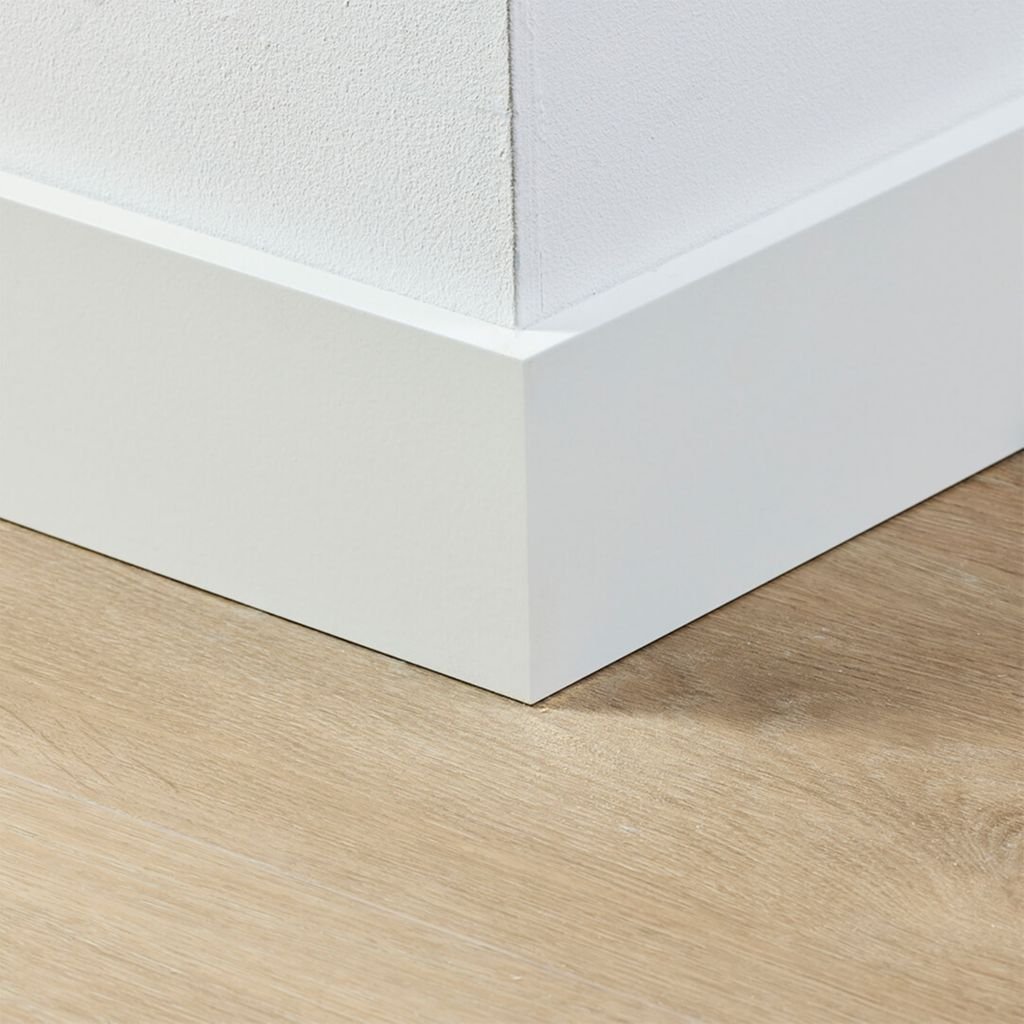 Co-pro gelakte plint amsterdam wit RAL 9010 90x12