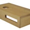 Oak planchet 40 x 21 x 10 cm links - Wastafelbladen | Lapy