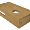 Oak planchet 40 x 21 x 10 cm rechts - Wastafelbladen | Lapy
