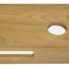 Oak planchet 40 x 21 x 10 cm rechts - Wastafelbladen | Lapy