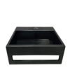 Julia fontein 30 x 28 x 12,5 cm solid surface mat zwart - Fonteinen | Lapy