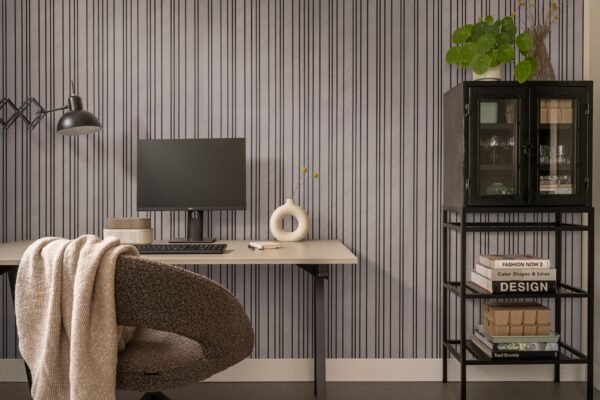 Silentlines lattenwand licht grijs - Wandpanelen | Lapy