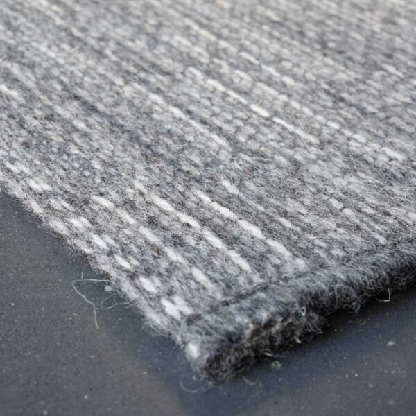 Nature cord antraciet mele | 160x230cm - Tapijt | Lapy