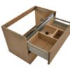 OAK onderkast met 2 laden 60 x 46 cm eik - Wastafelkasten | Lapy