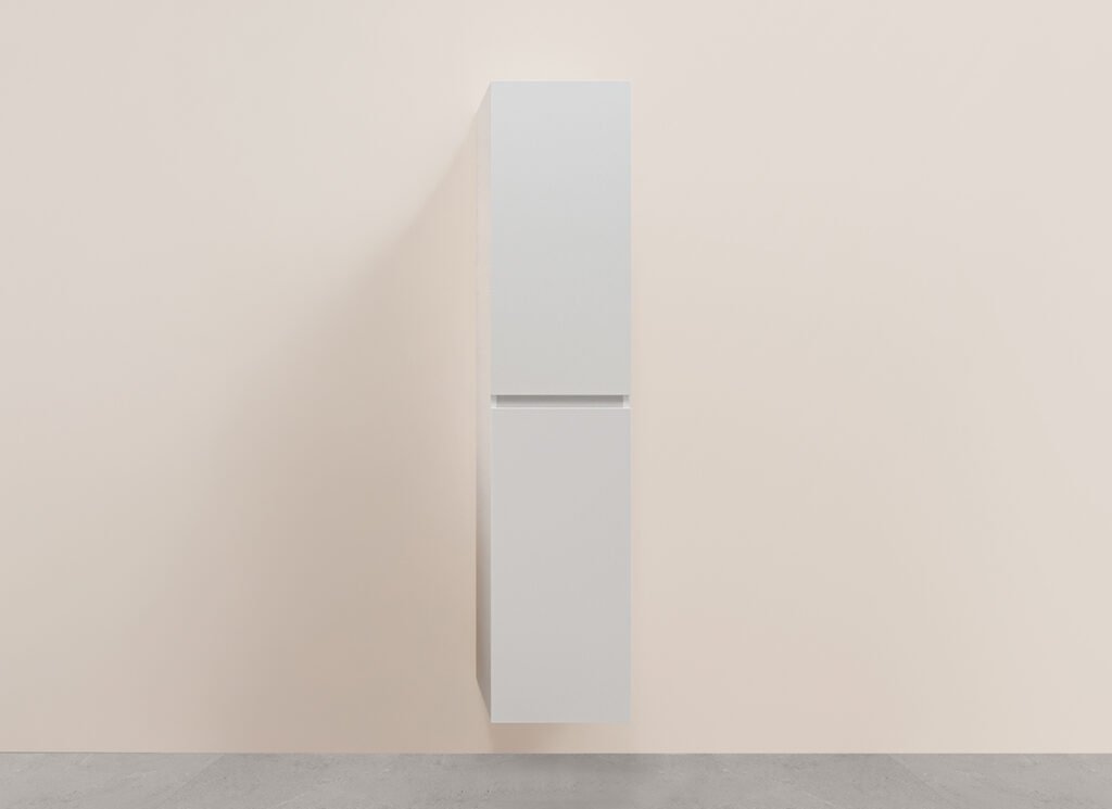 Alvara kolomkast 160x35x35 cm mat wit