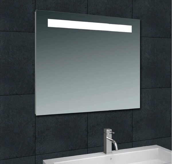 Tigris spiegel vierkant met LED 80 x 80 cm - Spiegels met verlichting | Lapy