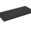 Alvara topblad 80×46 cm mat zwart - Badkamermeubelen | Lapy