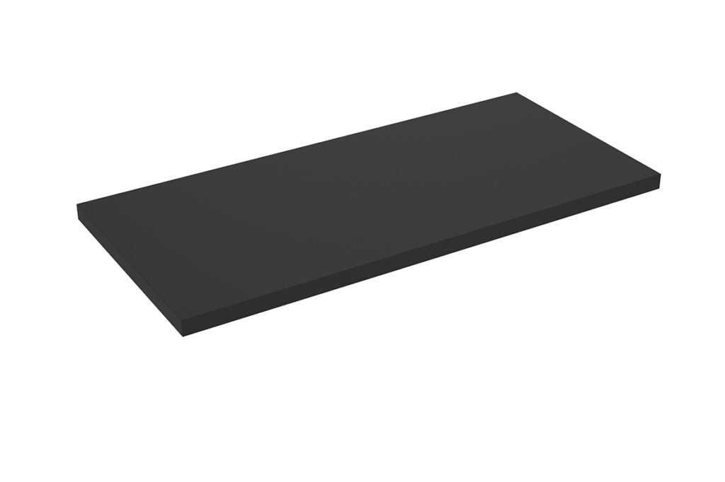 Alvara topblad 80x46 cm mat zwart