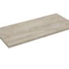 Alvara topblad 80×46 cm grijs eiken - Badkamermeubelen | Lapy