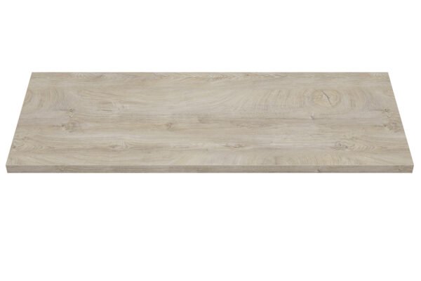 Alvara topblad 120×46 cm grijs eiken - Badkamermeubelen | Lapy