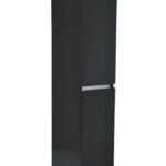 Vision kolomkast 2 deuren 160x35x35 hoogglans grijs - Kolomkasten | Lapy