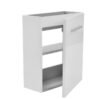 Zenti fonteinkast 40 x 22 cm glans wit - Fonteinkasten | Lapy