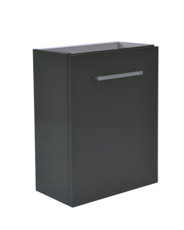 Zenti fonteinkast 40 x 22 cm hoogglans grijs - Fonteinkasten | Lapy