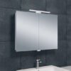 Bright spiegelkast met LED 80 x 60 x 14cm - Spiegelkasten | Lapy