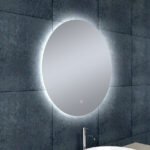 Soul spiegel rond met LED, dimbaar en spiegelverwarming 60 cm - Spiegels met verlichting | Lapy