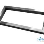 Ophangbeugel vierkant 460 x 220 mm RVS - Wastafelbladen | Lapy