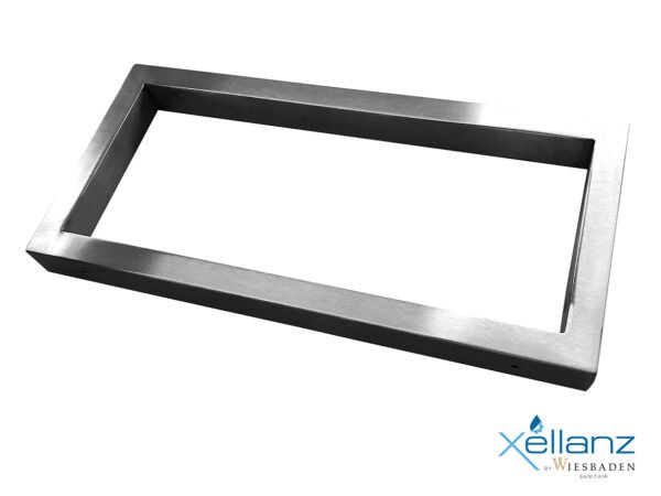 Ophangbeugel vierkant 460 x 220 mm RVS - Wastafelbladen | Lapy