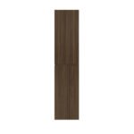 Kolomkast Eleganza met greeplijst in korpus kleur Dark Walnut | Lapy