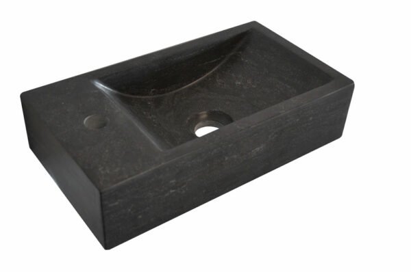 Raw fontein links 40x22x10 cm hardsteen gezoet - Fonteinen | Lapy