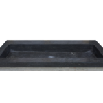 Raw wastafel enkel zonder kraangat 120x46x5 cm hardsteen gezoet - Meubelwastafels | Lapy