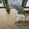 YUP Fulham chevron dryback warm oak - PVC Vloeren | Lapy