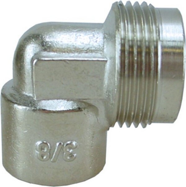 Comfort aansluitstuk haaks 3/8″ bi x M24 vernikkeld - Gasaansluitkoppelingen | Lapy