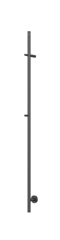 Callista elektrische staafhanddoekradiator 60 Watt 150 cm gunmetal PVD