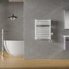 Elara elektrische radiator Smart WiFi 76,6 x 60 cm glans wit - Elektrische radiatoren | Lapy