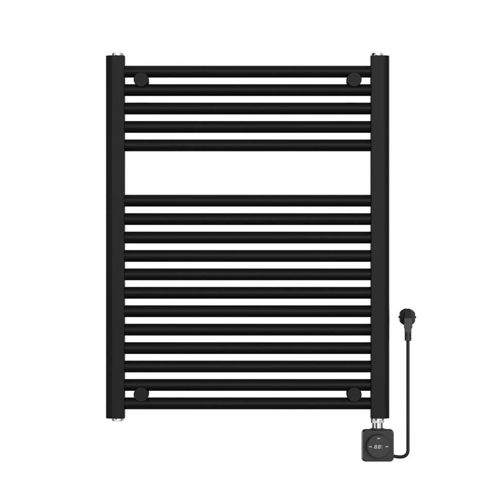 Elara elektrische radiator Smart WiFi 76,6 x 60 cm mat zwart