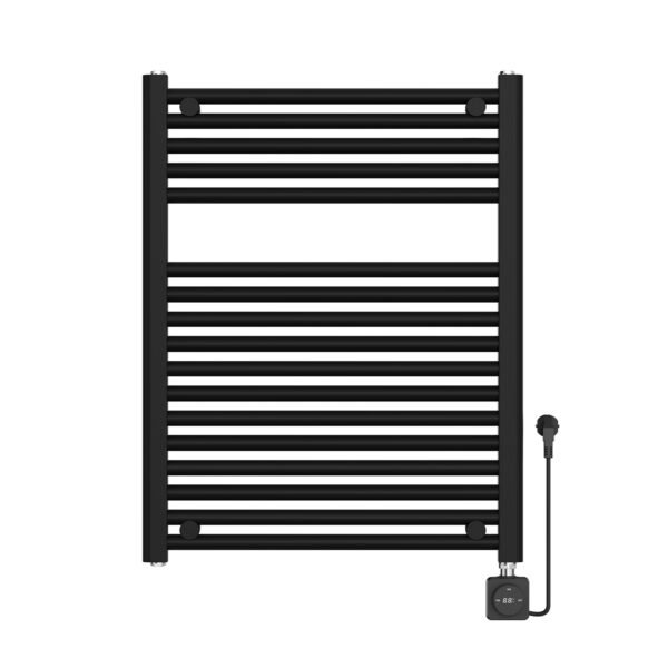 Elara elektrische radiator Smart WiFi 76,6 x 60 cm mat zwart