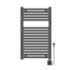 Elara elektrische radiator Smart WiFi 76,6 x 45 cm gunmetal PVD - Radiatoren | Lapy