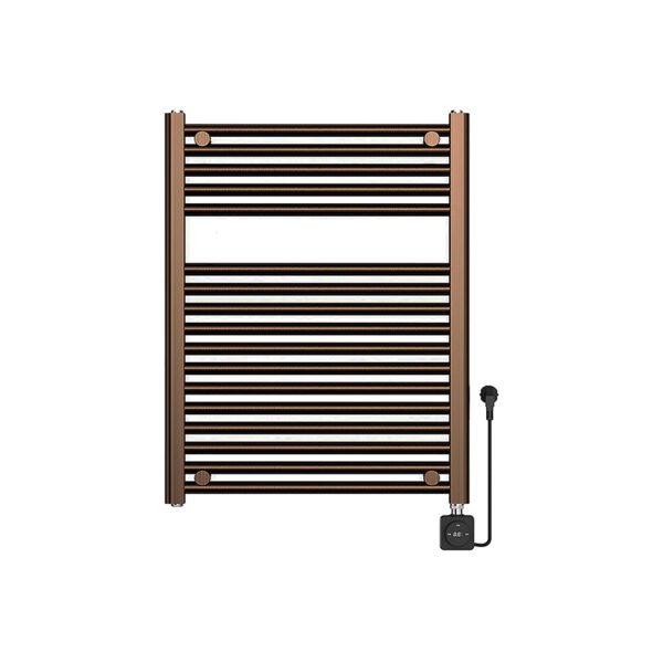 Elara elektrische radiator Smart WiFi 76,6 x 60 cm geborsteld brons koper PVD - Radiatoren | Lapy