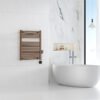 Elara elektrische radiator Smart WiFi 76,6 x 60 cm geborsteld brons koper PVD - Radiatoren | Lapy