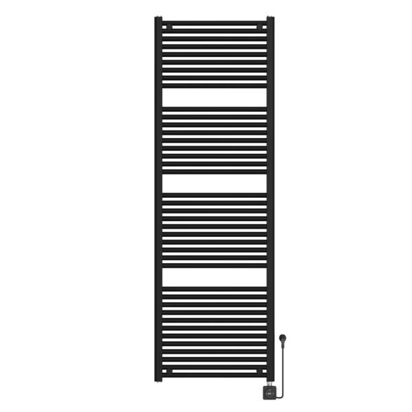 Elara elektrische radiator Smart WiFi 181,7 x 60 cm mat zwart - Elektrische radiatoren | Lapy
