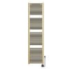 Elara elektrische radiator Smart WiFi 181,7 x 45 cm geborsteld messing PVD - Radiatoren | Lapy