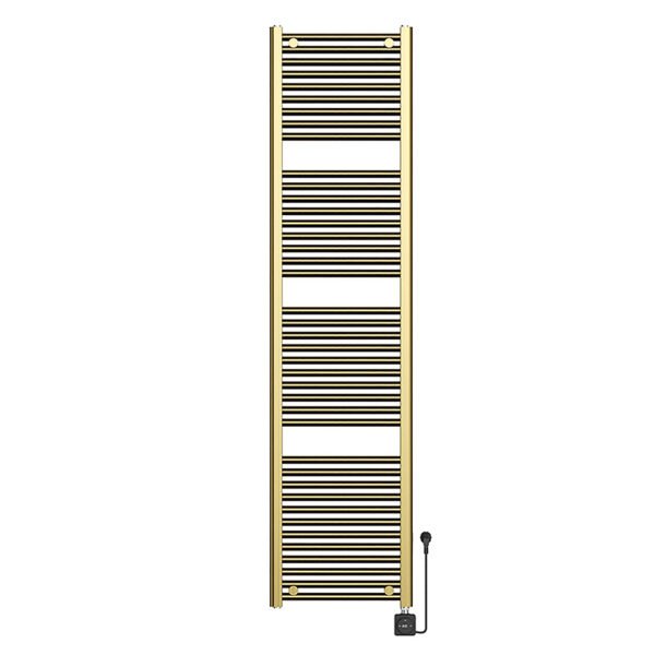 Elara elektrische radiator Smart WiFi 181,7 x 45 cm geborsteld messing PVD - Radiatoren | Lapy